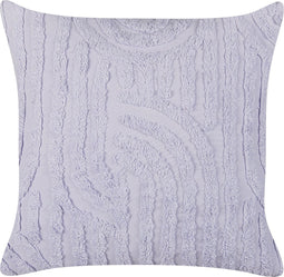 TELLIMA - Sierkussen - Paars - 45 x 45 cm - Katoen