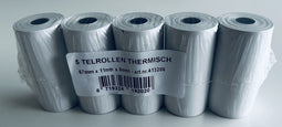 Telrol Qbasic 57mmx11m | kern Ø8mm thermisch | 5 stuks