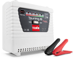 Telwin acculader Touring 15 Tronic 230V 12V / 24V laden en onderhouden