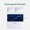Soft & Silky XL Aardingsmat - Aardingslaken - Stressvermindering - Zwart