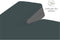 Kayori Shizu - Splittopper Hoeslaken Jersey - 180x200-220cm - Matrasdikte 12 cm - Biologisch Katoen - Antracite