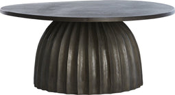 Light & Living Ronde Salontafel Veglia - 70cm - Donkerbruin