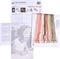 Thea Gouverneur - Borduurpakket met telpatroon - 1070 - Voorgesorteerde DMC Garens - Flamingo - Linnen - 38 cm x 65 cm - DIY Kit