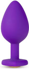 Temptasia - Bling Anaal Plug Medium - Paars