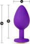 Temptasia - Bling Anaal Plug Medium - Paars
