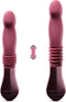 Temptasia - Trixie Stotende Dildo - Wijnrood