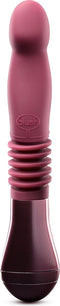 Temptasia - Trixie Stotende Dildo - Wijnrood
