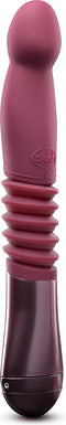 Temptasia - Trixie Stotende Dildo - Wijnrood