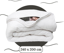 Ten Cate Dekbed - Dekbed 240x200 - Dekbedden - 4 Seizoenen Dekbed 240 x 200 - Synthetisch - Zomerdekbed & Winterdekbed - Anti Allergie