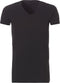 Ten Cate - Heren 2-Pack V-Hals Long T-Shirts Zwart - XXL