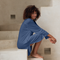 TENCEL™ - Nachthemd Donker Blauw M