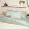 TENCEL™ - Sateen Kussensloop Grijs Groen 1 kussensloop 80x80