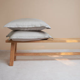 TENCEL™ - Sateen Kussensloop Taupe 1 kussensloop 80x80