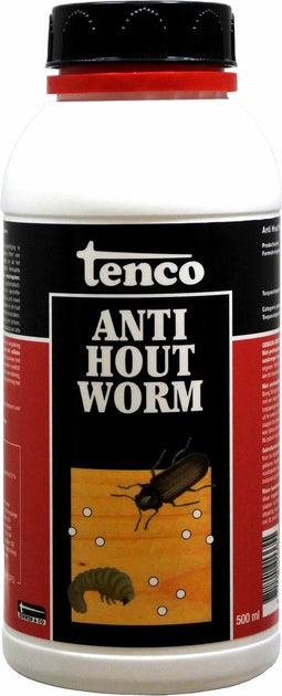 Tenco Anti-Houtworm - 500 ml - Bescherming - Houtbehandeling