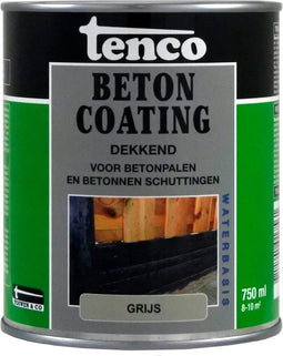 Tenco betoncoating - dekkend - grijs - 750 ml