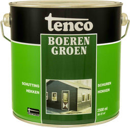 Tenco boerengroen beits - 2,5 liter