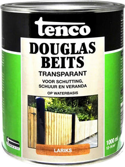 Tenco douglas beits waterbasis transparant lariks - 1 liter