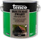 Tenco houtcoat zwart waterbasis mat - 2,5 liter