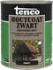 Tenco houtcoat zwart waterbasis mat - 2,5 liter