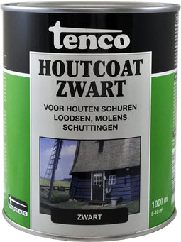 Tenco Houtcoating Zwart - 1 liter