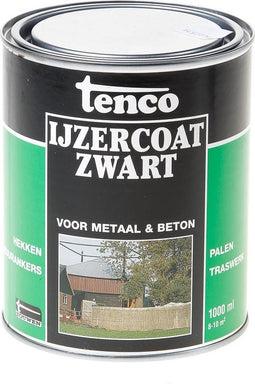 Tenco Ijzercoating Zwart - 1000 ml