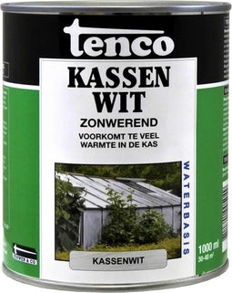 Tenco Kassenwit - Zonwerend - 1 Liter - Beschermt Tuinkassen Tegen Zon