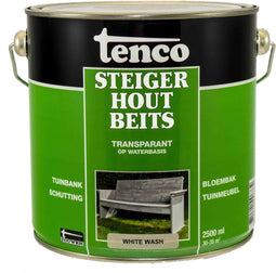 Tenco steigerhoutbeits white wash - 2,5 liter