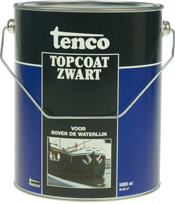 Tenco Topcoat Zwart - Roestwerend - Bitumenverf - 5L