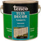 Tenco tuindecor beits dekkend zwart - 2,5 liter