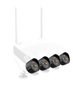 Tenda K4W-3TC video surveillance kit Wired &