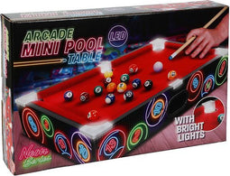 Tender Toys Minipooltafel met LED-verlichting 48,5x30x8,5 cm