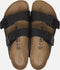 Birkenstock Arizona BF - Slippers - Imitatieleer - Black - Maat 41