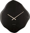 Wall clock Organic Diamond black