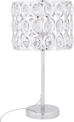 TENNA - Tafellamp - Zilver - Metaal