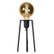 Atmooz - Vloerlamp Clarisse - Staande Lamp - Stalamp - Woonkamer - Zwart - Hoogte 141cm - Metaal