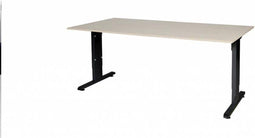 Verstelbaar Bureau - 180x90 robson - zwart frame