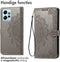 imoshion Hoesje Geschikt voor Xiaomi Redmi Note 12 (4G) Hoesje Met Pasjeshouder - imoshion Mandala Bookcase - Grijs