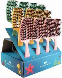Olivia Garden Fingerbrush Care Mini Kids Display 12pcs