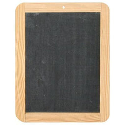 Klika - Krijtbordje met houten rand 19x24 cm - 20 stuks