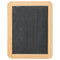 Klika - Krijtbordje met houten rand 19x24 cm - 20 stuks