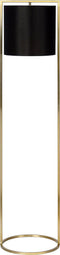 Atmooz - Vloerlamp Moyo - E27 - Kleur : Goud Brons - Staande Lamp - Stalamp - Woonkamer - Hoogte 150cm - Metaal