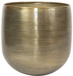 Ter Steege Bloempot Aluminium Goud D 38 cm H 35 cm