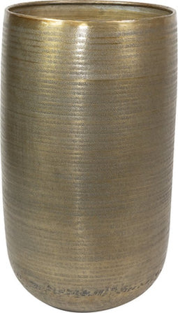 Ter Steege Bloempot Aluminium Goud D 38 cm H 63 cm