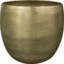 Ter Steege Bloempot Aluminium New Green-Groen D 60 cm H 62 cm Opening 52 cm