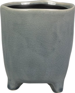 Ter Steege Bloempot Blauw D 8 cm H 8 cm Voordeelaanbod Per 3 Stuks