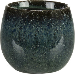 Ter Steege Bloempot Blauw-Petrol D 8 cm H 7 cm Voordeelaanbod Per 3 Stuks
