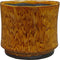 Ter Steege Bloempot Geglazuurd Geel-Caramel D 19 cm H 17 cm Opening 17 cm