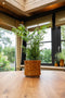 Ter Steege Bloempot Geglazuurd Geel-Caramel D 21 cm H 20 cm Opening 18.5 cm