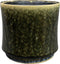 Ter Steege Bloempot Geglazuurd Groen-Multicolour D 23 cm H 21 cm Opening 21.5 cm
