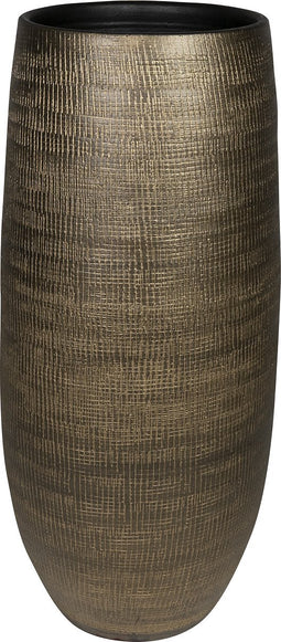 Ter Steege Bloempot Goud-Bruin D 31 cm H 68 cm
